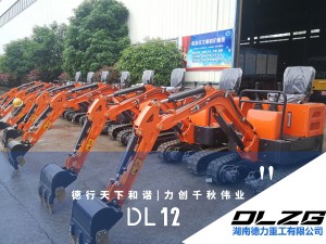 熱銷(xiāo)款無(wú)尾DL12迷你挖掘機(jī)